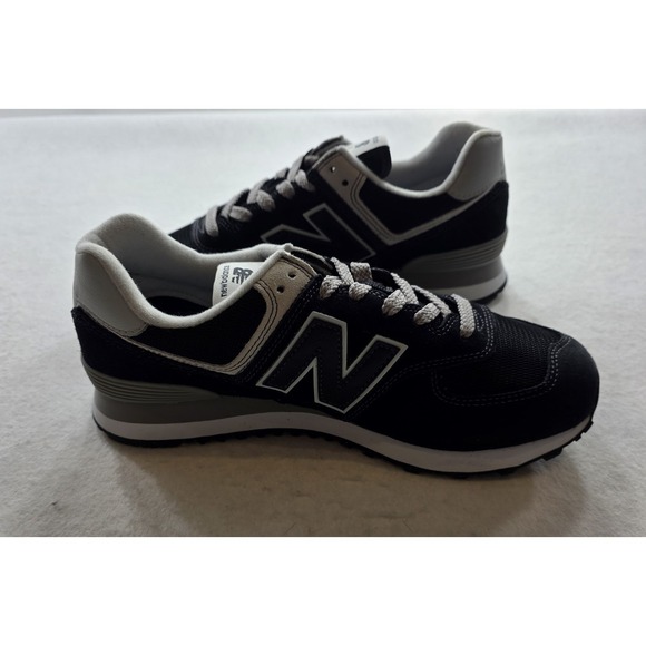 New Balance XML57EVB Black Men's Classic 574 Gym Shoes Sneakers. NWOB. Size 7 - Picture 6 of 10